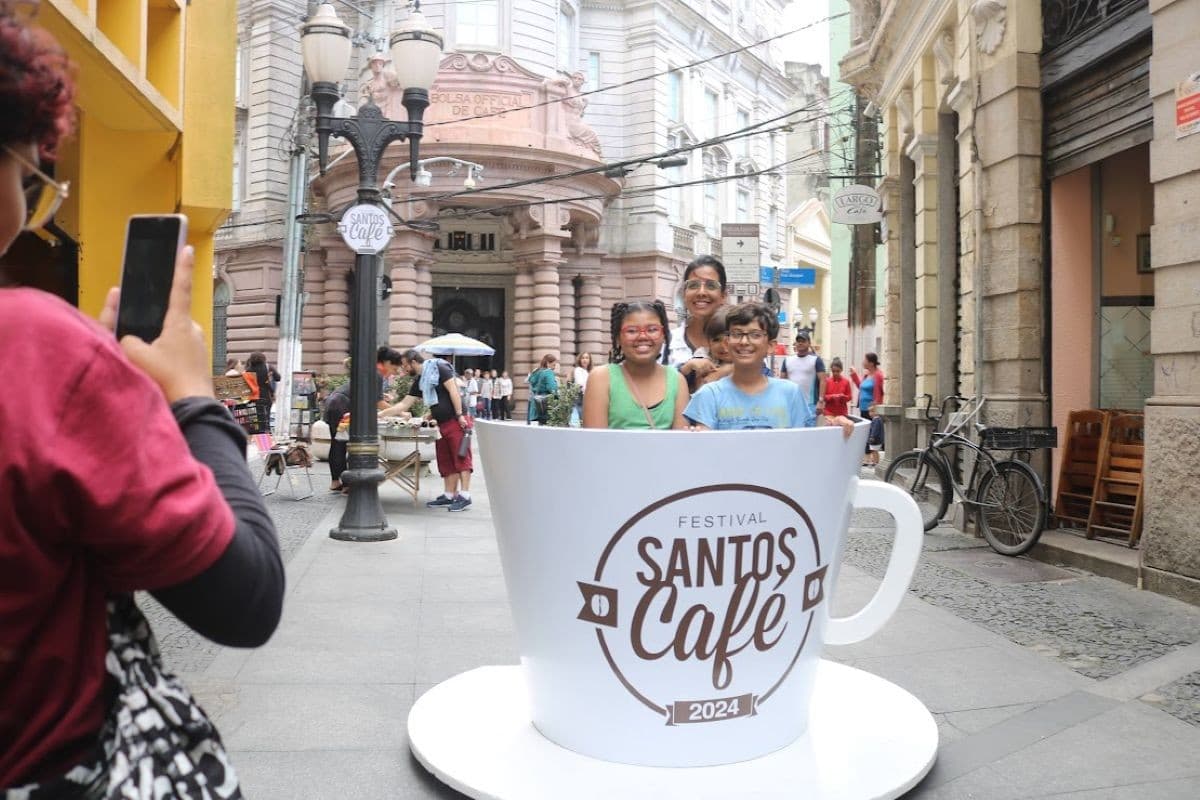 Festival Santos Café tem 100 atrações gratuitas