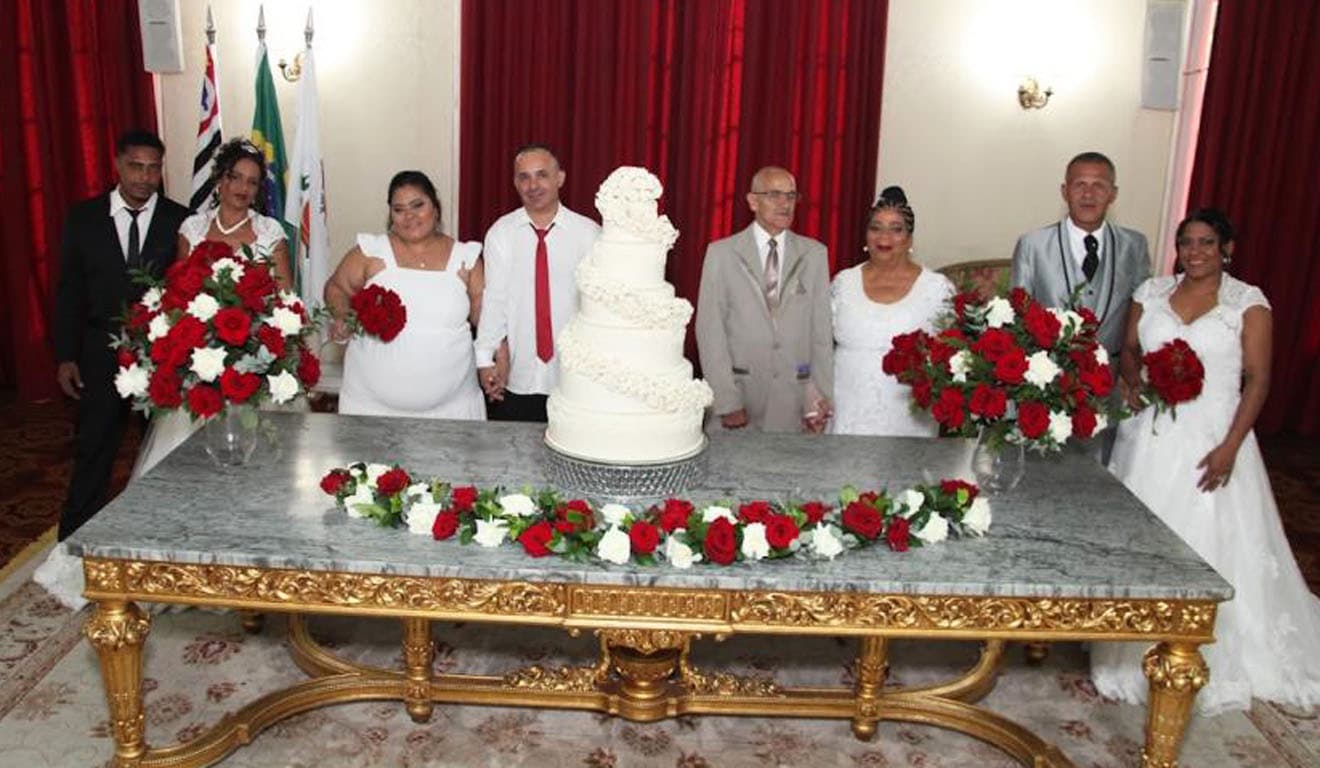 Santos abre inscrições para casamento comunitário gratuito