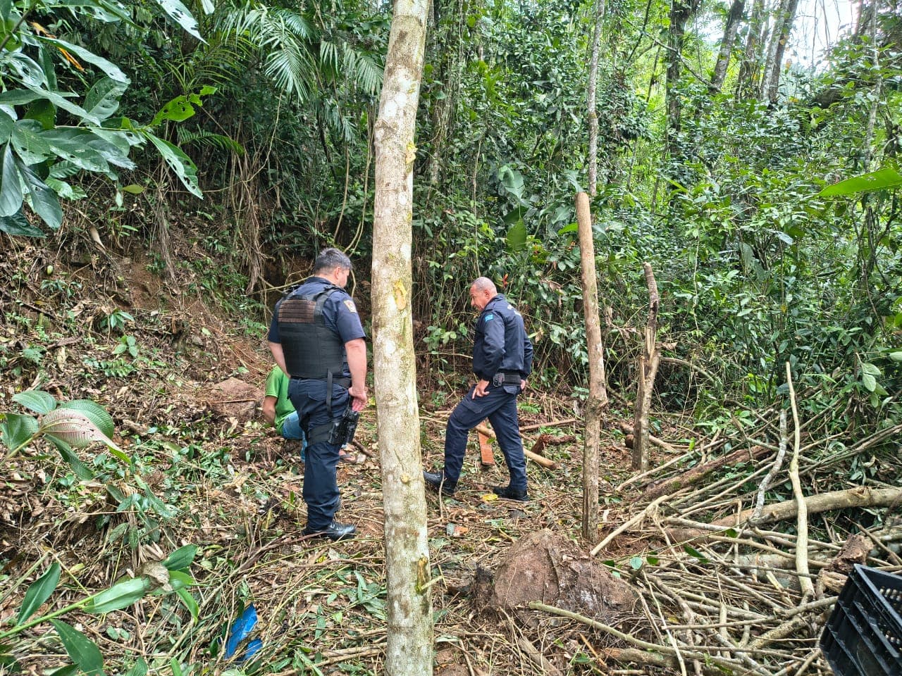Homem é detido por desmatar mata ciliar em Mongaguá