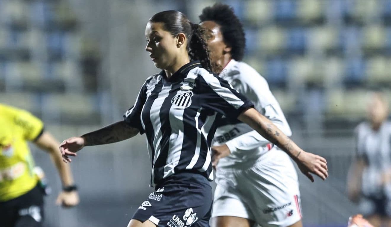 Santos perde para o São Paulo no futebol feminino