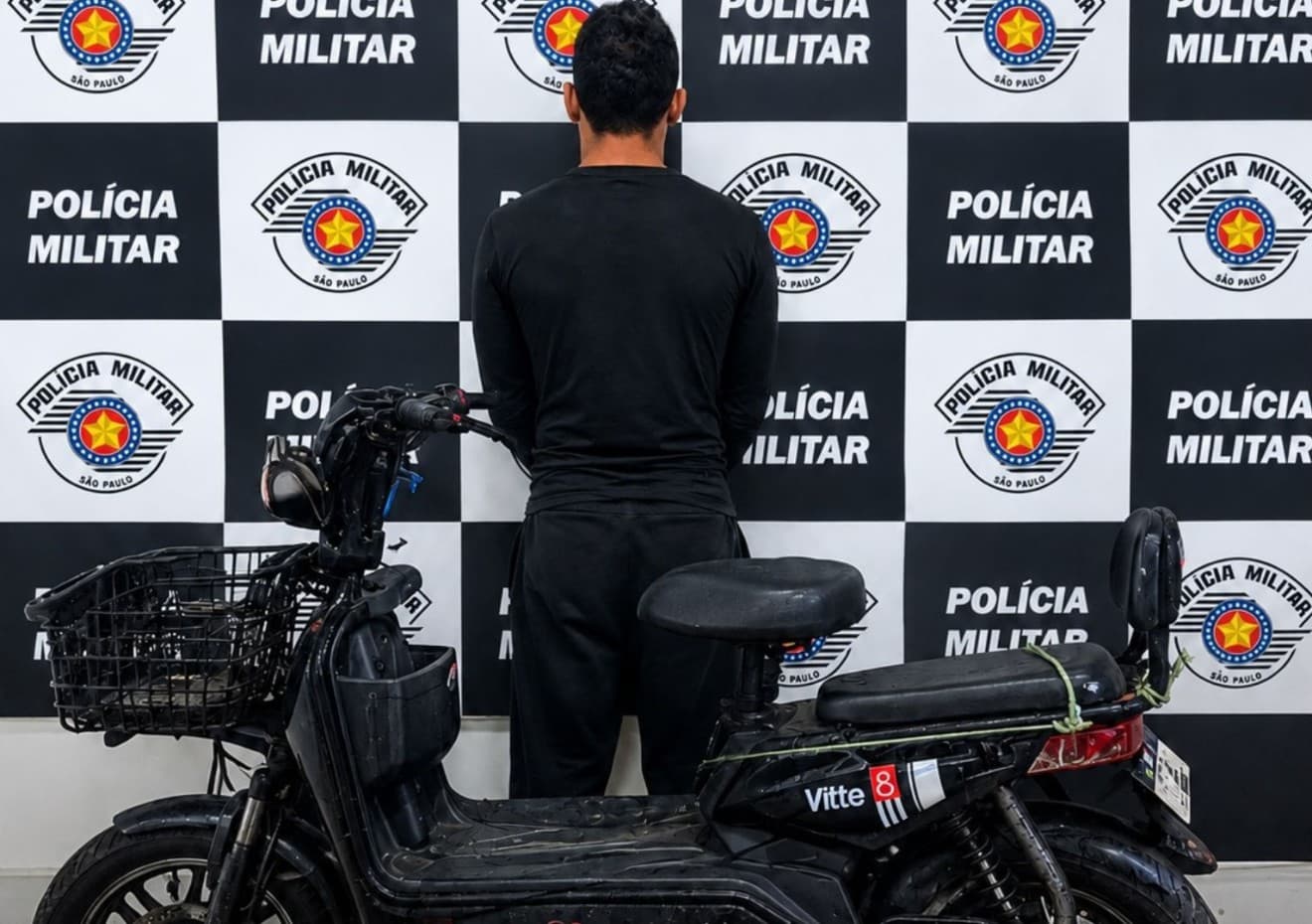 Homem é preso com bicicleta roubada em Peruíbe
