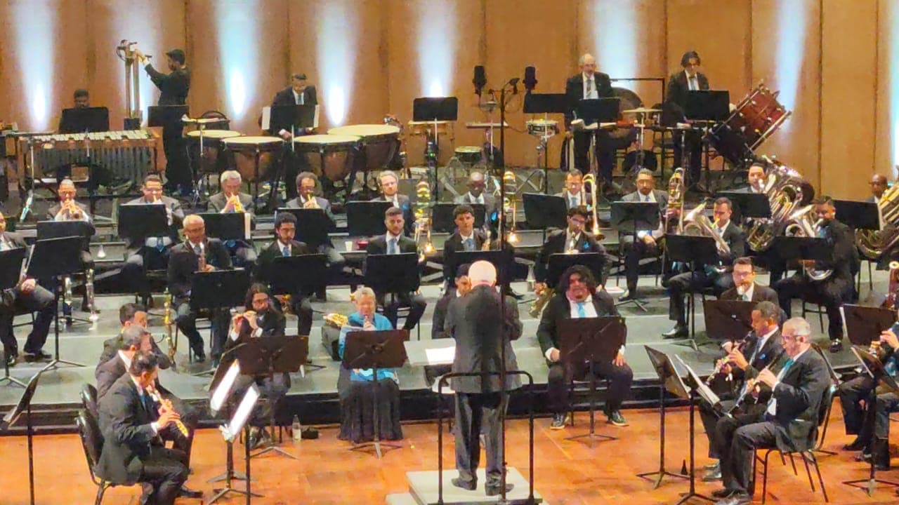 Concerto da Banda Sinfônica em Cubatão