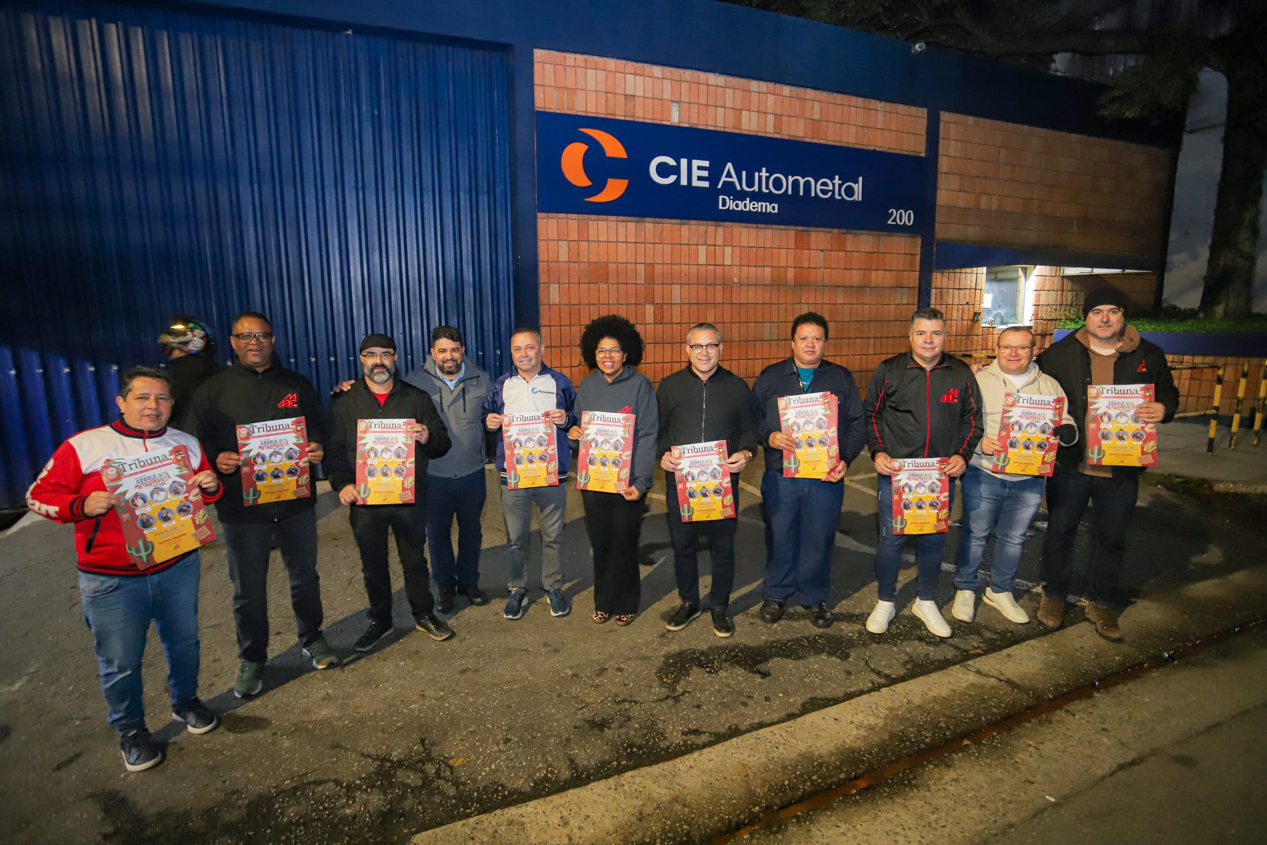 Sindicato dos Metalúrgicos faz ação na Autometal
