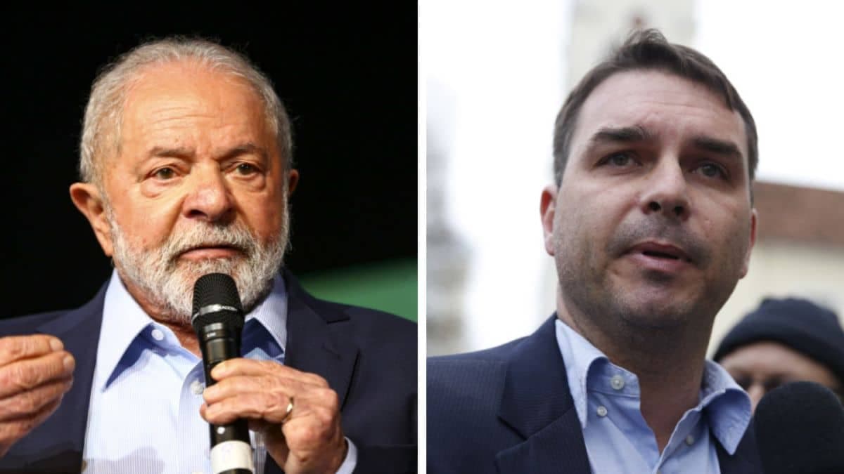 Lula e Flávio Bolsonaro empatam em SP