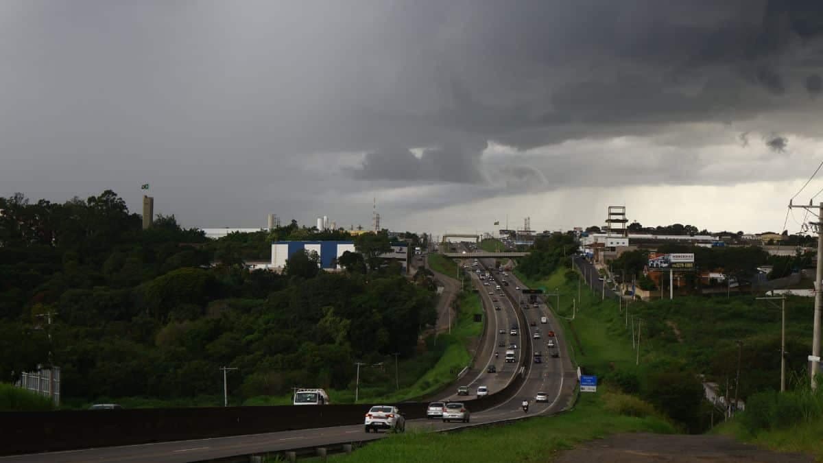 Alerta de tempestade em Campinas nesta sexta