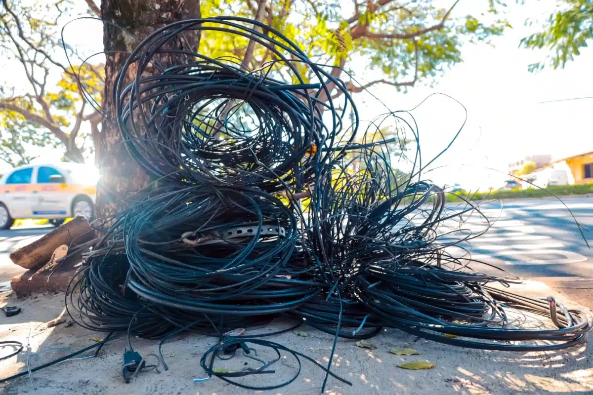 Ribeirão Preto inicia cronograma de retirada de fios soltos