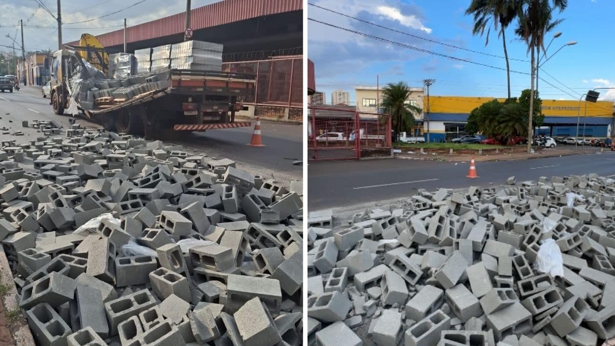 Interdição na Avenida Fábio Barreto