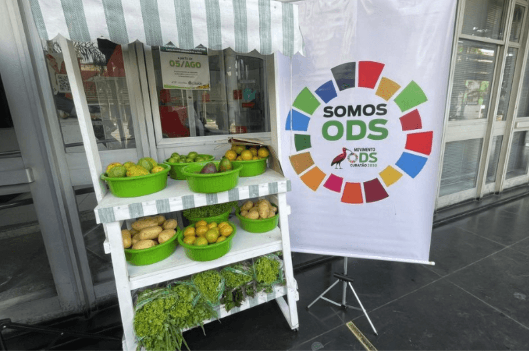 Cubatão troca recicláveis por hortifruti nesta sexta