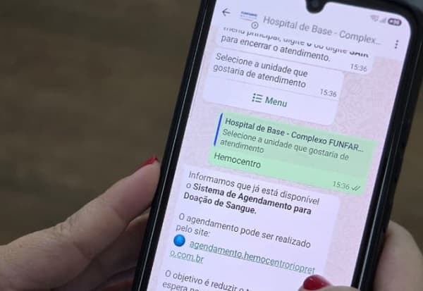 Hemocentro de Rio Preto cria plataforma online