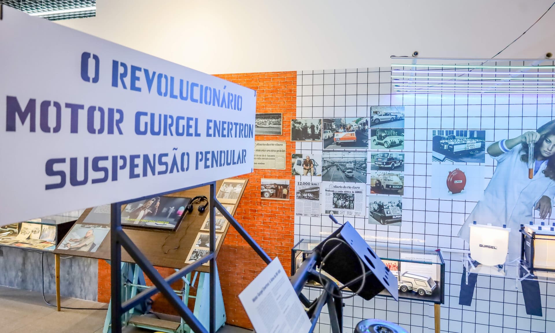 Exposição sobre Gurgel vira acervo permanente em Rio Claro