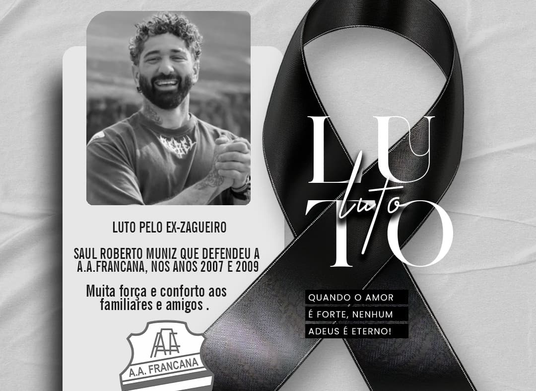 Morre ex-zagueiro da Francana aos 40 anos