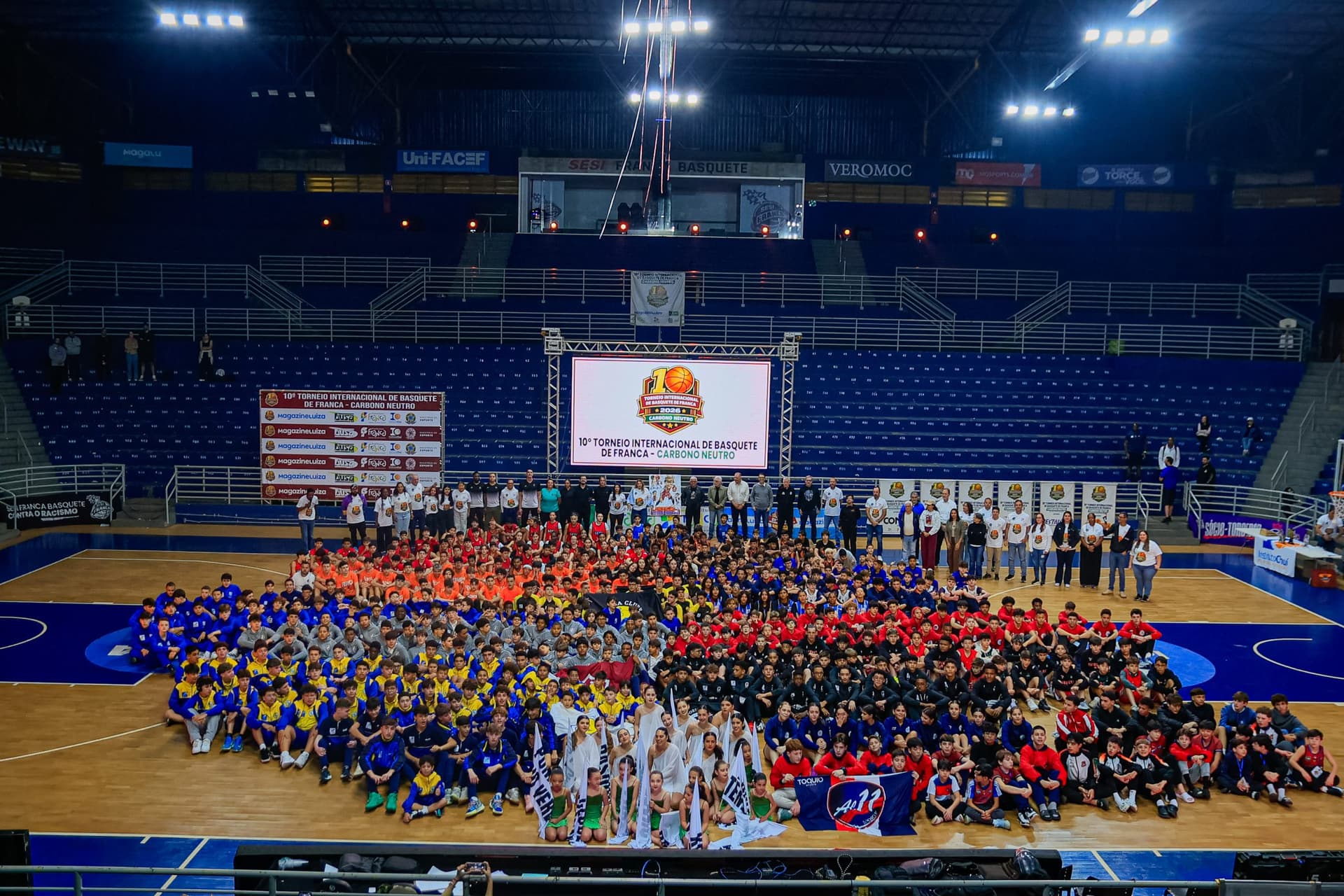 Franca sedia torneio internacional de basquete de base