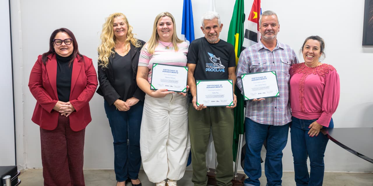 Câmara homenageia voluntários ambientais de Limeira
