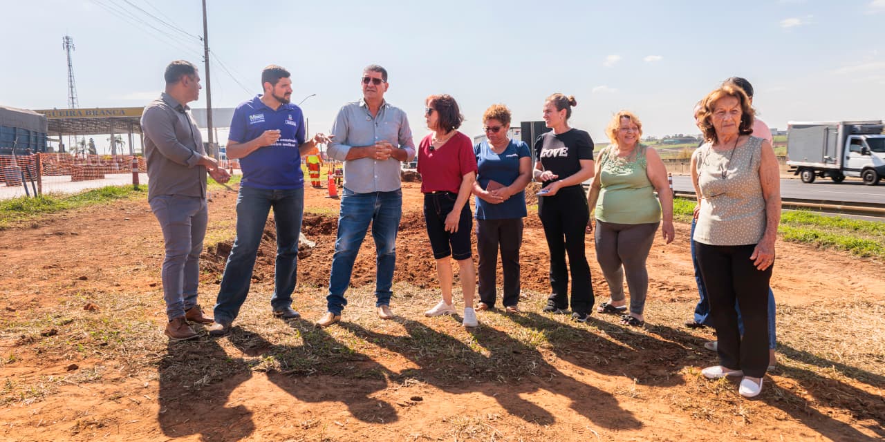Passarela dos Lopes começa a ser construída em Limeira