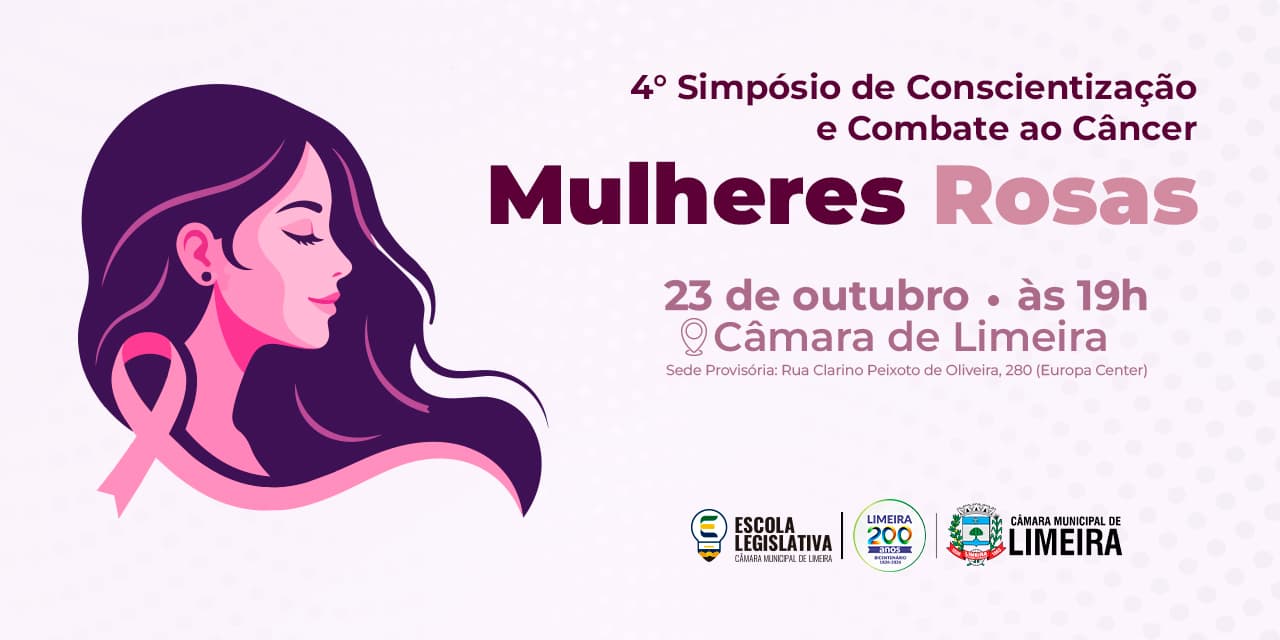 Simpósio Mulheres Rosas reúne especialistas para discutir prevenção e tratamento do câncer de mama