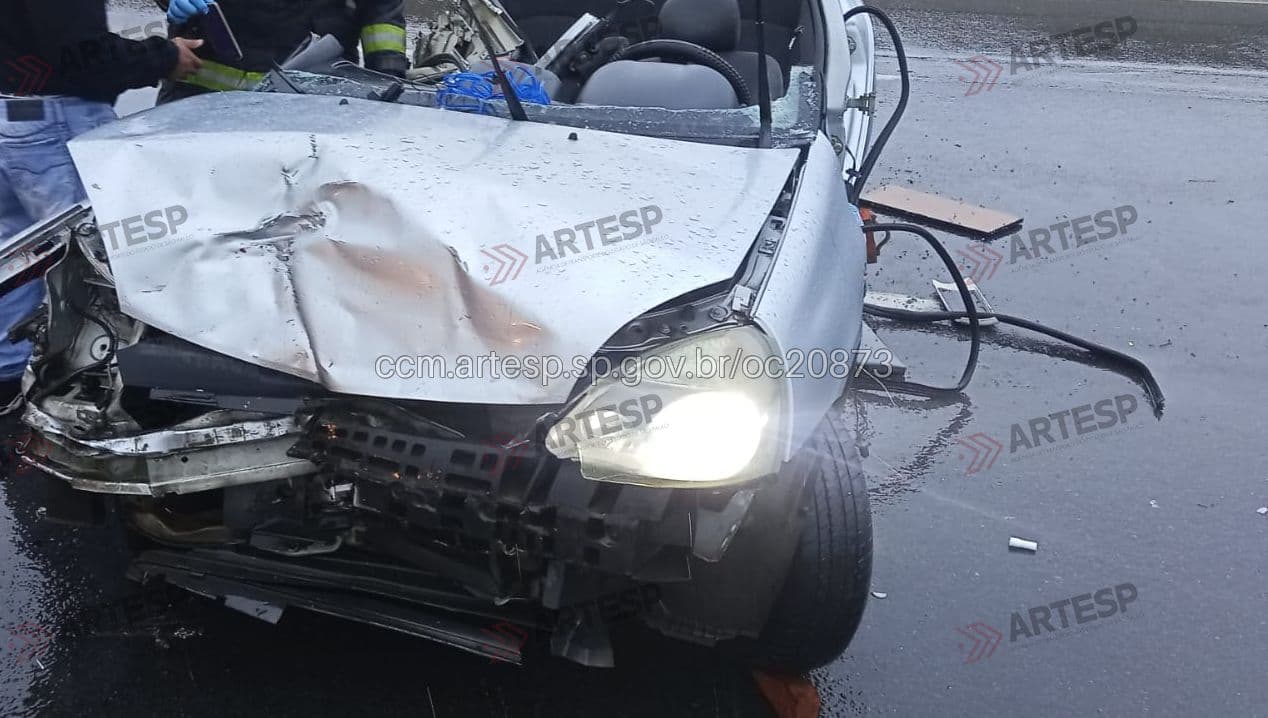 Mulher morre em acidente no Rodoanel em Poá