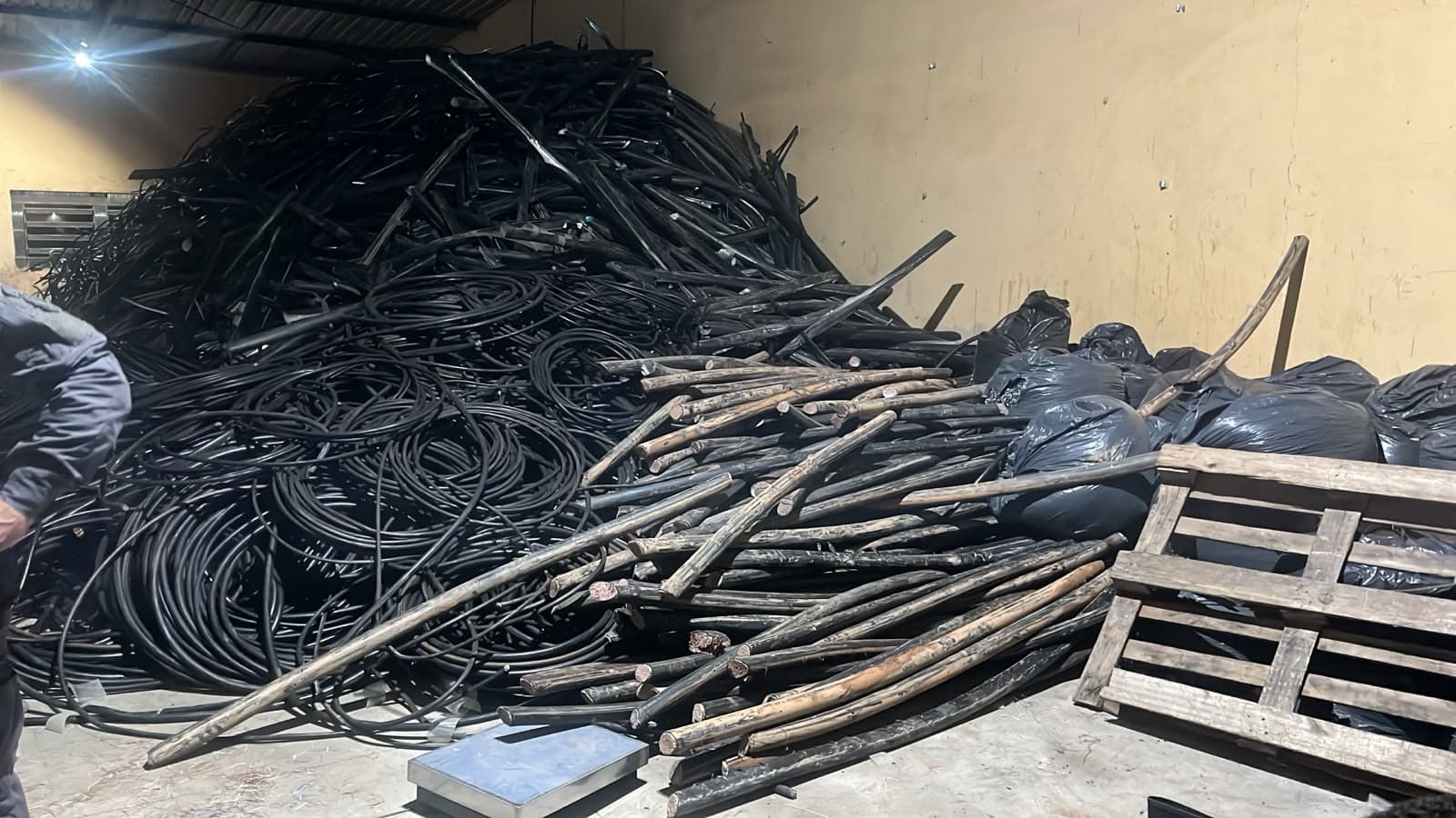 Polícia apreende 5 toneladas de cobre em Itaquá
