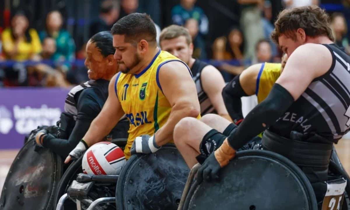 Brasil se despede do Mundial de Rúgbi em Cadeira de Rodas