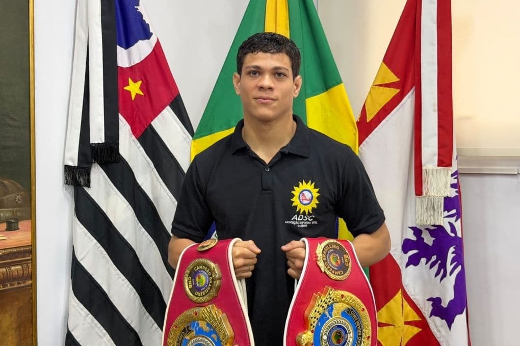 Lutador vicentino defende cinturão em São Paulo