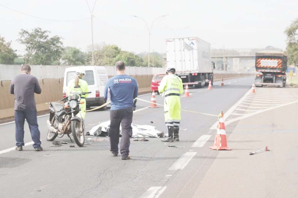 Aumento de acidentes com motos em rodovias